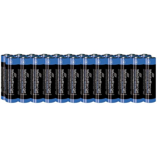 MediaRange MRBAT106 Premium Alkaline AA Type 1.5V Batteries - 24 PACK
