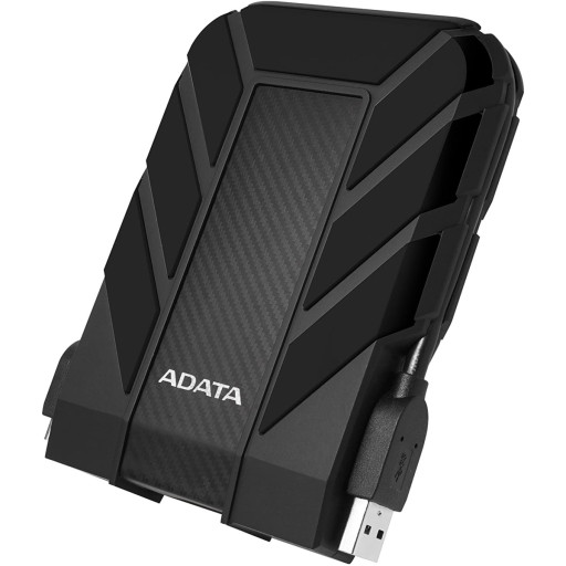 ADATA HD710 1TB USB 3.1 High Speed IP68 Military Grade Water, Dust, Shock Proof Rugged External Hard Drive - Black