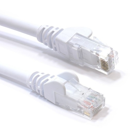 CAT 6 - 1 Metre CAT6 Gigabit Network Patch Cable - White