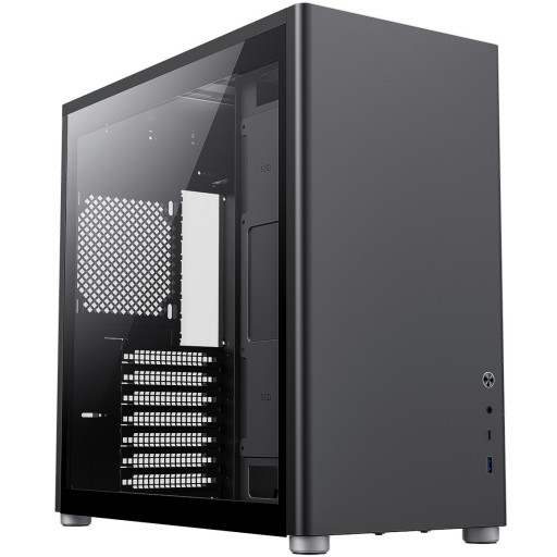 GameMax Spark Pro Mid Tower Dual Tempered Glass Black PC Cube Gaming Case