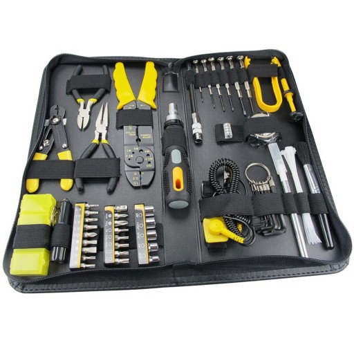 Sprotek 58 Piece Computer Repair Tool Kit In Case