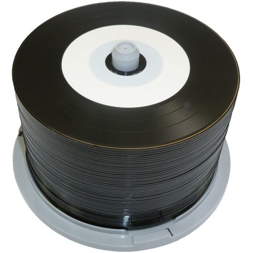 Ritek Pro Series Vinyl Retro Look Inkjet Printable 80min / 700MB CD-R with BLACK Dye - 50 TUB