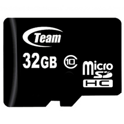 Team 32GB Micro SDHC Class 10 Flash Card with Adapter