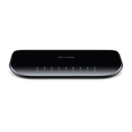 TP-Link TL-SG1008D V.8 8-Port Gigabit Desktop Switch - Black