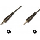 Stereo 3.5mm Male Plug to 3.5mm Male Plug (Gold Plated) - 10.0 Metres Length