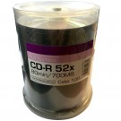 Traxdata Ritek Excellence PRO-Series DIAMOND Silver/Silver 52x 80min CD-R in 100 TUB - Traxdata