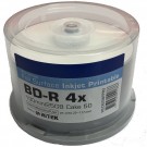 Traxdata Pro-Series Blu-ray Inkjet Printable BD-R 25GB 4x Speed Single Layer Disc - 50 TUB