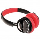 Dynamode DH-01BT-RD Bluetooth Headphones Ideal for Smartphones and Tablets - RED