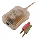 LogiLink 2 Port Mini Desktop Audio Switch - 2.5m