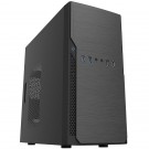CiT Classic Black Micro ATX PC Case with 500W PSU/Power Supply