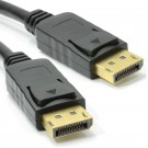 Display Port Male to Display Port Male - Graphics / Monitor / TV Cable GOLD Locking - 1.8m