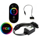 Game Max RGB RF Remote Control & Receiver with Touch Control for RGB Fans & LED Strips