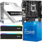 Intel Upgrade Bundle: Intel i5 11400F Six Core CPU, Asrock H510M-HDV-M.2 SE mATX Motherboard & ADATA XPG Spectrix D35G RGB DDR4 32GB 3600MHz (2x16GB)