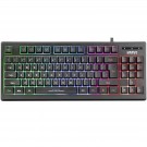 Marvo Scorpion K607 Multimedia TKL Layout Gaming Keyboard, 3 Colour LED backlit