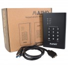 Maiwo USB3.0 SATA 2.5-Inch Keypad Encrypted Hard Drive Enclosure - Black