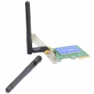 Evo Labs PCI-Express N300 WiFi Card with Detachable Antennas