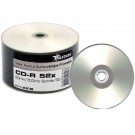 Traxdata SILVER FULL FACE Printable 52x 80min CD-R - 50 PACK