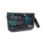MediaRange BOX98 Flashdrive Storage Wallet - 6 USB sticks and 3 SD memory cards