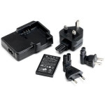 Veho VCC-A004-KSB Kuzo HD Camcorder Spare Battery and International Charger Kit - Retail