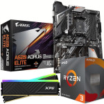 AMD Bundle: Ryzen 4100 4-Core CPU, Gigabyte A520 AORUS ELITE Motherboard & Adata XPG Spectrix DDR4 16GB 3600MHz (2x8GB)
