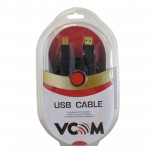VCOM CU201G-B-1.8 USB2.0 Printer Cable 1.8m - Retail