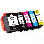 Compatible Epson 202XL Kiwi - 5 Colour High Capacity Ink Cartridge MULTIPACK SET - (C13T02G74010‎) Kiwi - T202XL SET