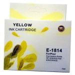 Epson E-1814 YELLOW Cartridge Ink for Expression Home XP-102,202,205,305,402,405