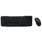 CiT USB Keyboard & Mouse Combo Bundle - Black