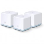Mercusys HALO S12 Whole Home Mesh Network Wi-Fi System, 3 Pack, Dual Band AC1200, 2 x LAN on Each Unit