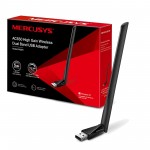 Mercusys by TP-Link MU6H AC650 High Gain Wireless Dual Band USB Adapter