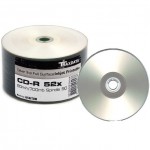 Traxdata SILVER FULL FACE Printable 52x 80min CD-R - 50 PACK