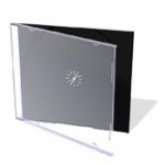 SINGLE SLIMLINE 5.2mm CD/DVD Jewel Case (BLACK INSERT) - 50 BOX