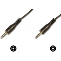 Stereo 3.5mm Male Plug to 3.5mm Male Plug (Gold Plated) - 5.0 Metres Length