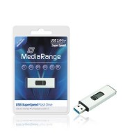 MediaRange 32GB USB3.0 SuperSpeed Capless Flash Drive - MR916