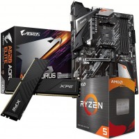 AMD Bundle: Ryzen 5600 6-Core CPU, Gigabyte A520 AORUS ELITE Motherboard & ADATA XPG Gammix D35 16GB DDR4 3200MHz (2x8GB)