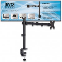 Evo Labs Single Monitor Arm Desk Mount