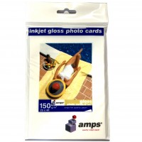 Amps Glossy 6x4 150gsm Photo Paper - 25 Sheets