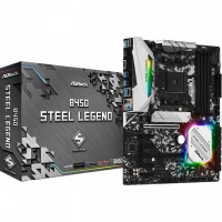 ASRock AMD B450 Steel Legend Ryzen AM4 ATX Motherboard
