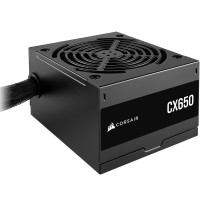 Corsair 650W CX650 PSU, Fully Wired, 80+ Bronze, Thermally Controlled Fan