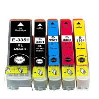 Compatible YELLOW Epson 33XL High Capacity Ink Cartridge - (C13T33644010 - T3364) Orange