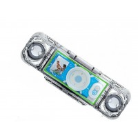 Ez'ech Icebar Waterproof Portable Speaker Case for 1st and 2nd Generation iPod Nano
