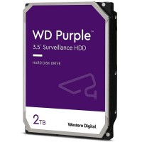 WD 2TB 3.5inch SATA3 PURPLE Surveillance Hard Drive, Intellipower, 64MB Cache - WD23PURZ