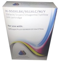 Digitalpromo Value Cartridge Multipack for HP 950XL/951XL - Black/Cyan/Magenta/Yellow