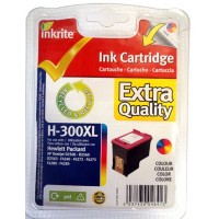 Inkrite NG Ink Cartridges (HP 300) for HP Deskjet D2500 D2560 F4275 - Hi-Cap COLOUR