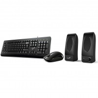 Genius KMS-U130 Keyboard Mouse and Speaker Combo Kit