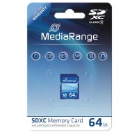 MediaRange MR965 SDXC 64GB Memory Card Class 10