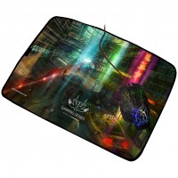 Sumvision Futuristic Neon Gaming Mouse Mat - Large