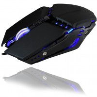 CiT Vector 3 Colour LED 3200 DPI USB Wired Gaming Mouse For PC, Computer, Laptop