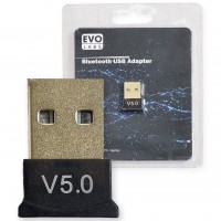 Evo Labs Bluetooth 5.0 USB Adapter for PC or Laptop