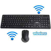 Origin Storage OS-KBD/MS-WRL Black WIRELESS Keyboard & Mouse Set